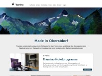 Desktop screenshot for tramino.de