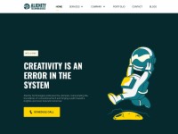 Desktop screenshot for alienity.com