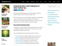 Desktop screenshot for fundraiserhelp.com