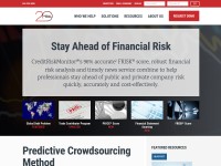 Desktop screenshot for creditriskmonitor.com