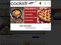 Desktop screenshot for cookstr.com