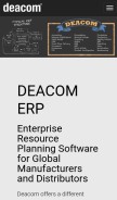 How deacom.com looks like on a mobile device such as an iPhone.