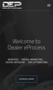 How dealereprocess.com looks like on a mobile device such as an iPhone.