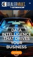 How dealervault.com looks like on a mobile device such as an iPhone.