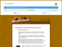 Desktop screenshot for baseball-almanac.com