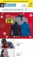 How decathlon.pt looks like on a mobile device such as an iPhone.