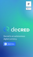 How decred.org looks like on a mobile device such as an iPhone.