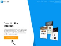 Desktop screenshot for site123.com