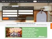 Desktop screenshot for opodo.de