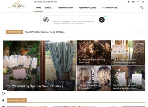 How deerpearlflowers.com looks like on a tablet such as an iPad.