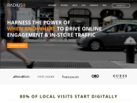 Desktop screenshot for radius8.com