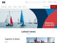 Desktop screenshot for rya.org.uk