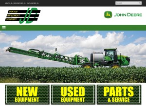 How dekalbimpco.com looks like on a tablet such as an iPad.