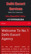 How delhihotcollection.com looks like on a mobile device such as an iPhone.