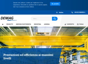 How demag.it looks like on a tablet such as an iPad.