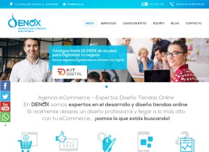 How denox.es looks like on a tablet such as an iPad.