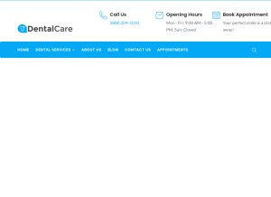 How dentalimplantsorangecounty.co looks like on a tablet such as an iPad.