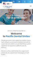 How dentistanaheimoc.com looks like on a mobile device such as an iPhone.