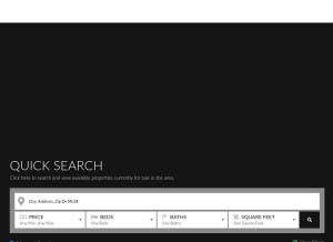 How denvermetrorealestate.com looks like on a tablet such as an iPad.