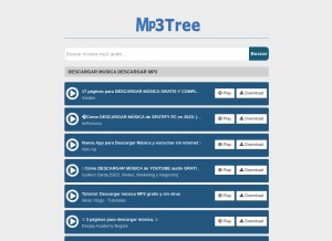 How descargar-musica-z9.mp3tree.net looks like on a tablet such as an iPad.