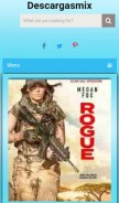 How descargasmix.online looks like on a mobile device such as an iPhone.