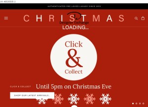 How designerexchange.ie looks like on a tablet such as an iPad.