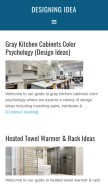 How designingidea.com looks like on a mobile device such as an iPhone.