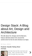 How designstack.co looks like on a mobile device such as an iPhone.