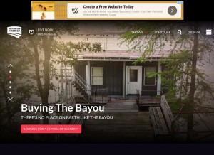 How destinationamerica.com looks like on a tablet such as an iPad.