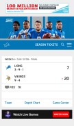 How detroitlions.com looks like on a mobile device such as an iPhone.