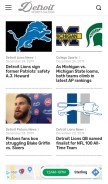 How detroitsportsnation.com looks like on a mobile device such as an iPhone.