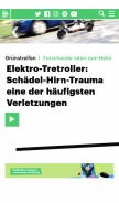 How deutschlandfunknova.de looks like on a mobile device such as an iPhone.