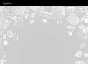 How devolutions.net looks like on a tablet such as an iPad.