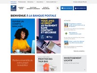 Desktop screenshot for labanquepostale.fr