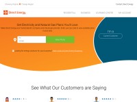Desktop screenshot for directenergy.com