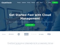 Desktop screenshot for cloudcheckr.com