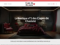Desktop screenshot for cages-de-chastete.com