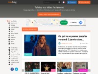 Desktop screenshot for overblog.com