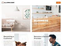 Desktop screenshot for alarm.com
