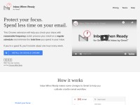 Desktop screenshot for inboxwhenready.org