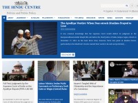 Desktop screenshot for thehinducentre.com