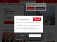 Desktop screenshot for danfoss.com