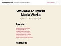 Desktop screenshot for hybridmediaworks.net