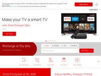 Desktop screenshot for airtel.in