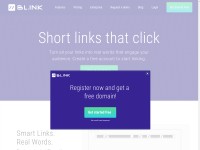 Desktop screenshot for bl.ink