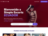 Desktop screenshot for ec.simpleescorts.com
