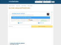 Desktop screenshot for hellozipcodes.com