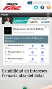How diarioextra.com looks like on a mobile device such as an iPhone.