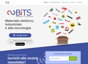 How dibiasi.it looks like on a tablet such as an iPad.