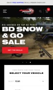 How dieselpowerproducts.com looks like on a mobile device such as an iPhone.